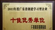 十佳優秀單位